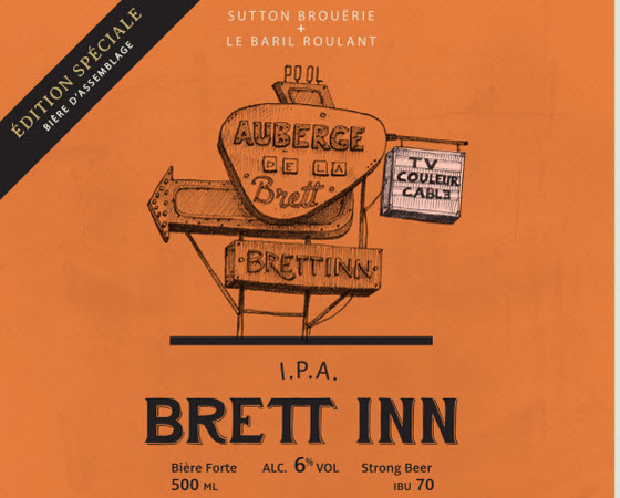Brett Inn - Bière de microbrasserie | Bière IPA | Auberge Sutton Brouërie