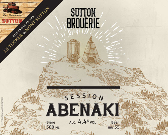 Abenaki - Microbrewery beer | Session beer | Auberge Sutton Brouërie