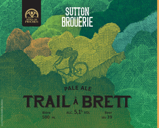 Trail à Brett - Bière de microbrasserie | Bière Pale Ale | Auberge Sutton Brouërie