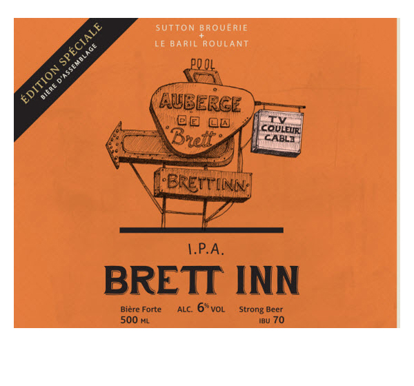 Brett Inn - Bière de microbrasserie | Bière IPA | Auberge Sutton Brouërie