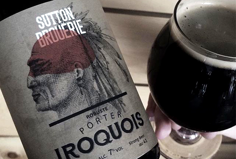 Porter Iroquois - Bière de microbrasserie | Restaurant, auberge et microbrasserie en Estrie| Auberge Sutton Brouërie